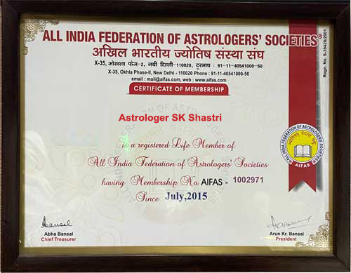 All Indian federation of Astrologers' societies